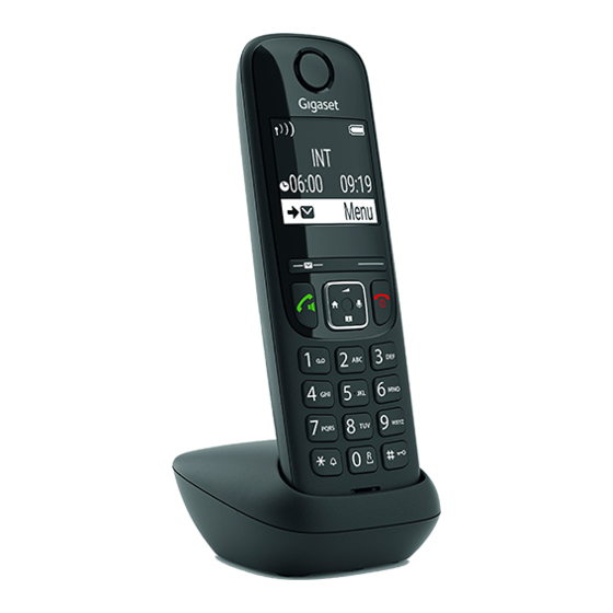 Gigaset 4250366857145 Manual