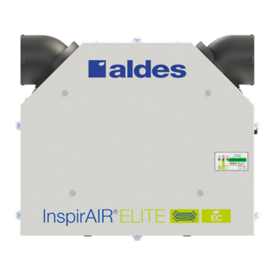 aldes InspirAIR ELITE Series Installation, Operation & Maintenance Manual