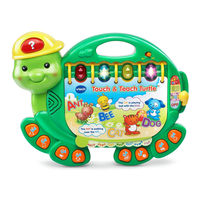 Vtech Touch & Teach Turtle User Manual