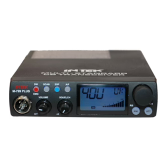 Intek M-799 PLUS Owner's Manual