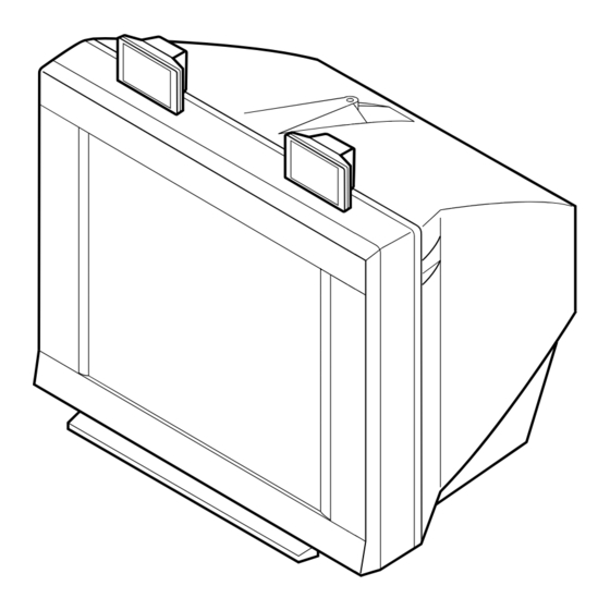 Sony TRINITRON KV-XA21M80 Service Manual