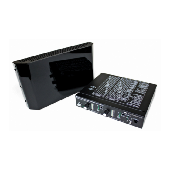 Williams Sound Sound Plus WIR TX925 Installation Manual & User Manual
