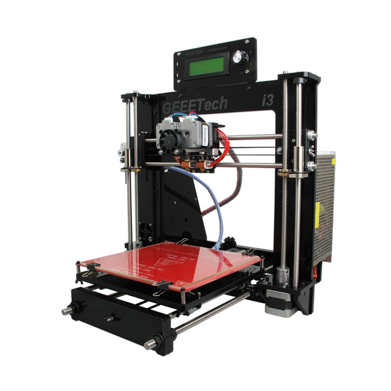 Geeetech prusaI3 pro C User Manual
