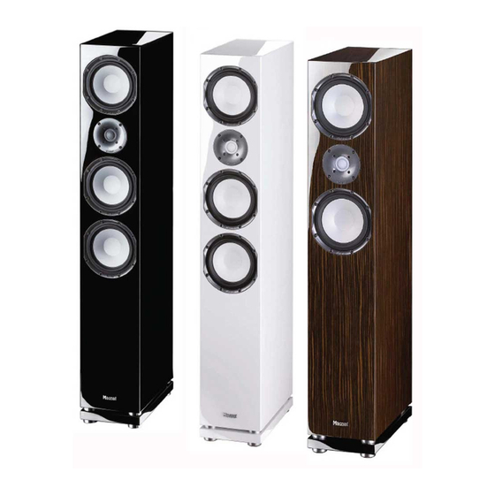 User Manuals: Magnat audio QUANTUM 807 Speaker Stands