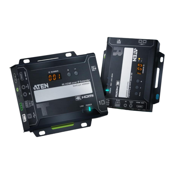 ATEN VE8900 Series Implementation Manual