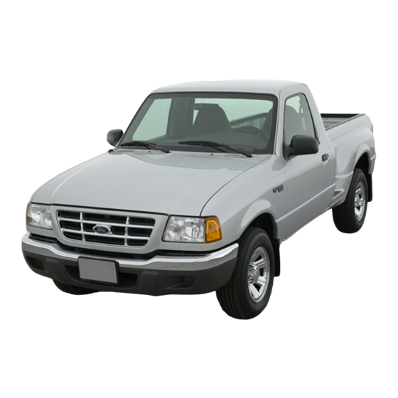 Ford Electric Ranger 2001 Manual