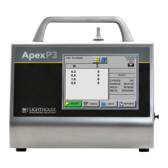 Lighthouse ApexPortable Series Operating Manual