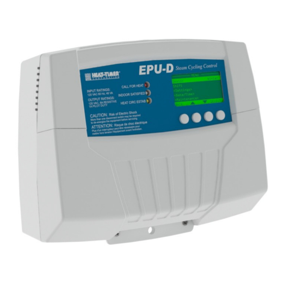 heat-timer EPU-D Installation And Operation Manual