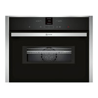 NEFF C27MS22H0B Manual