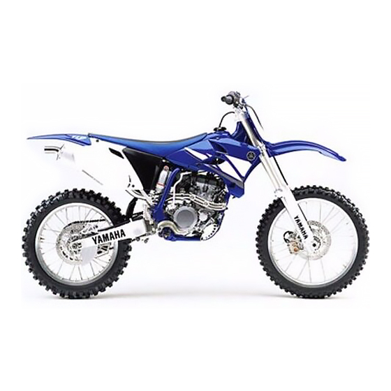 Yamaha YZ250FR 2003 Owner's Service Manual