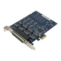 Sealevel ULTRA COMM+8.PCIe User Manual