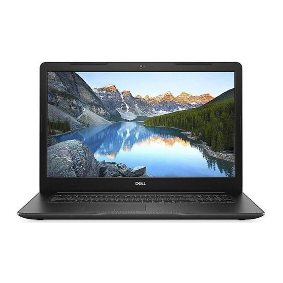 Dell Inspiron 3781 Setup And Specifications