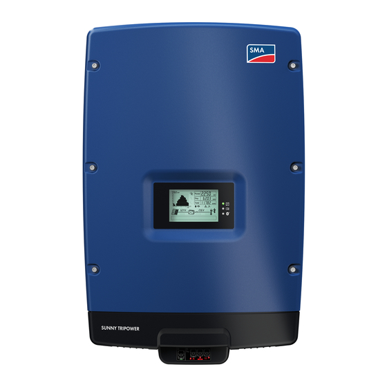 SMA SUNNY MINI CENTRAL 9000TL User Manual