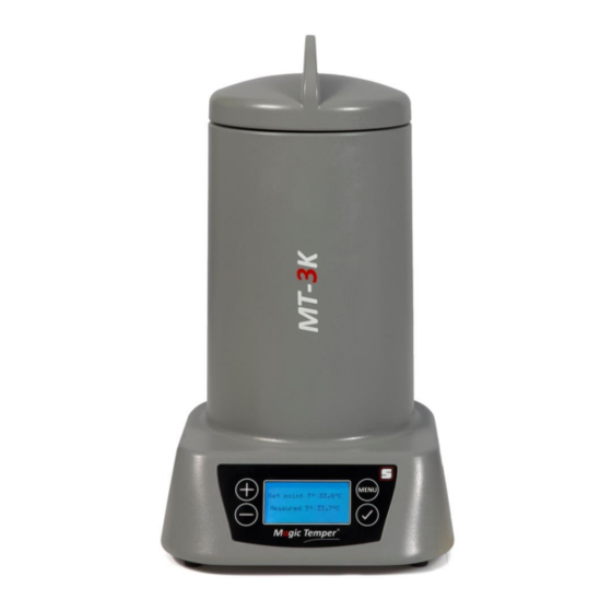 STATICE TEMPERING Magic TEMPER 3K Technical Manual