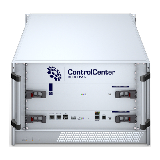G&D ControlCenter-Digital-160 Manual