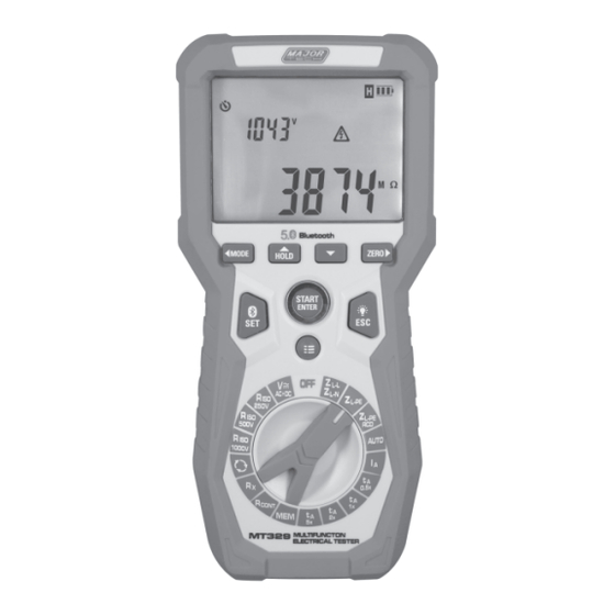 Major tech MT329 Manuals