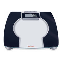 Soehnle BODY CONTROL CONTOUR F3 Manual