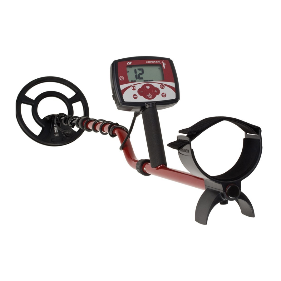 Minelab X-Terra 305 Owner's Manual