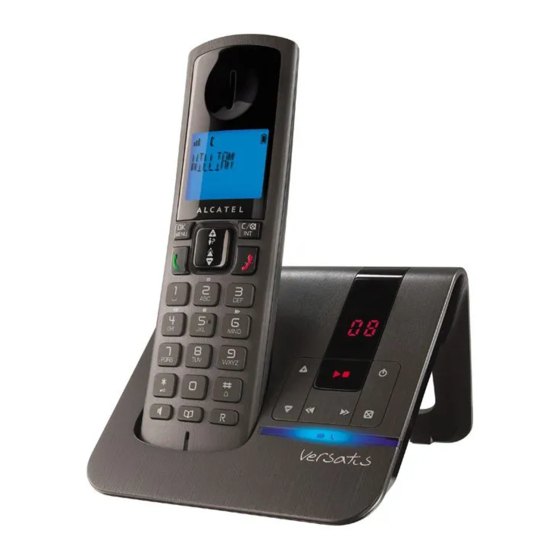 Alcatel Versatis F200 Voice User Manual