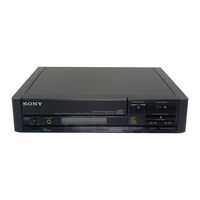 Sony CDP-S107 Service Manual