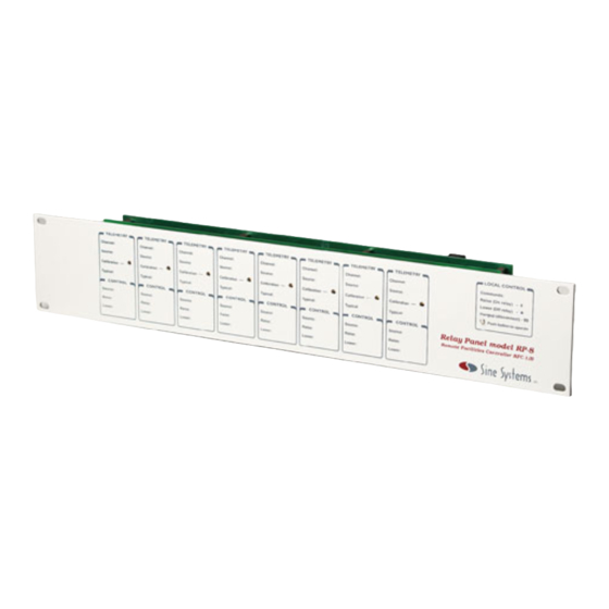Sine Systems RP-8 Manuals