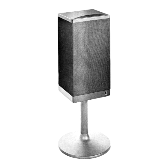 KEF Celeste IV Installation Instructions