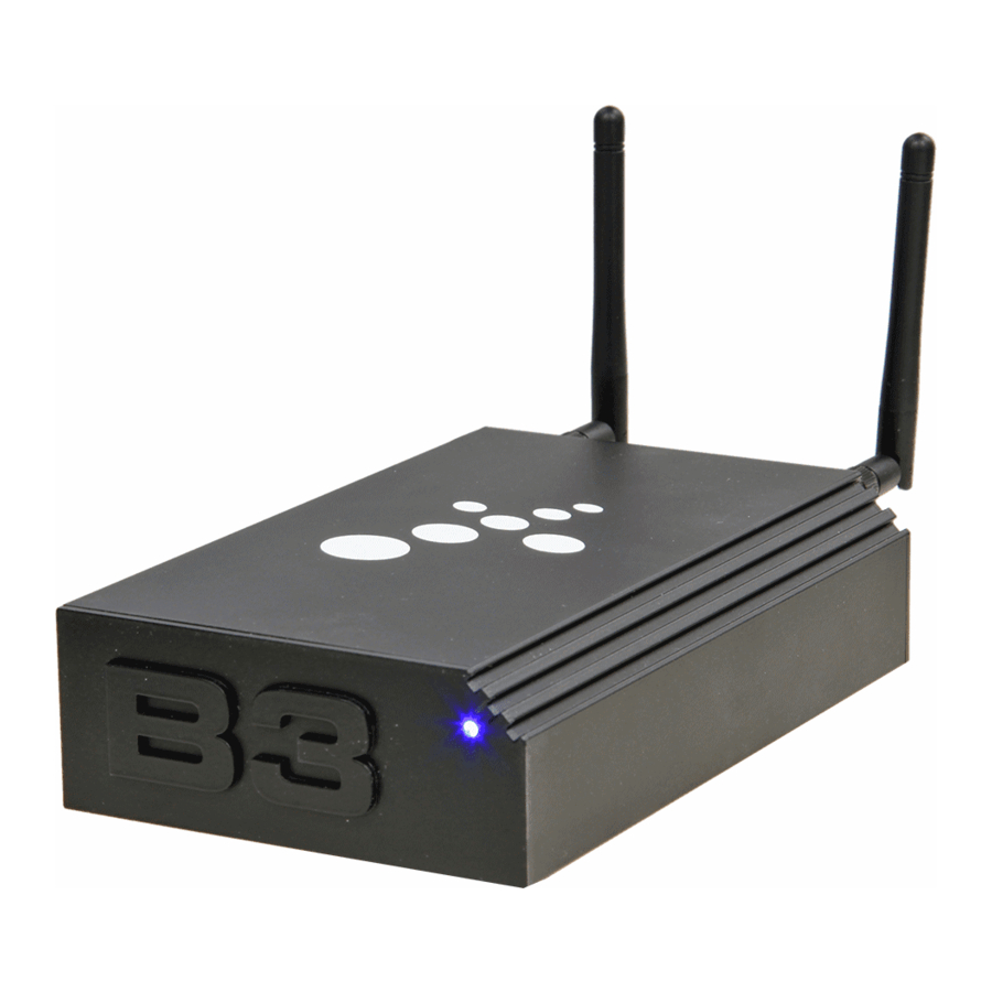 Excito B3 User Manual