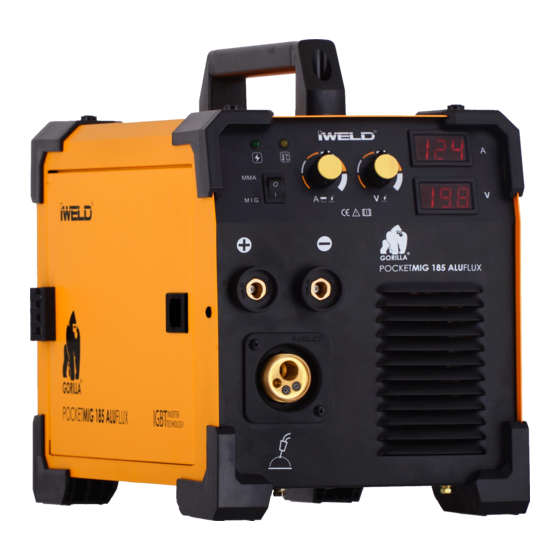 iWeld GORILLA POCKETMIG 185 ALUFLUX User Manual