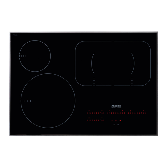 Miele KM 6360 Operating And Installation Instructions