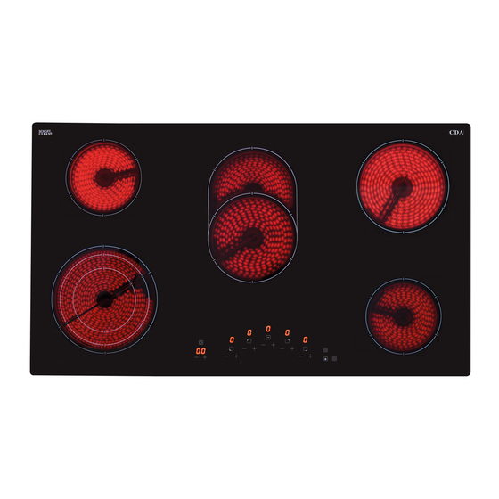 CDA HC9621FR Installation, Use And Maintenance Manual