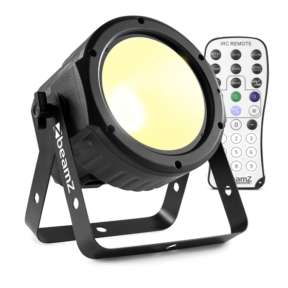 Beamz COB30WW Manuals
