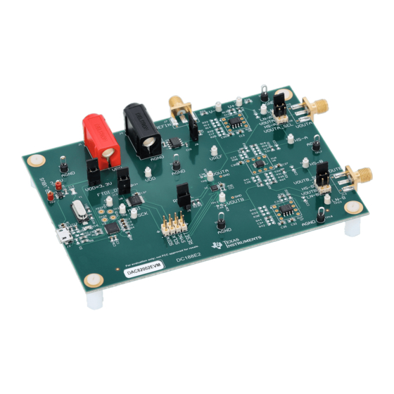 Texas Instruments DAC82002EVM User Manual