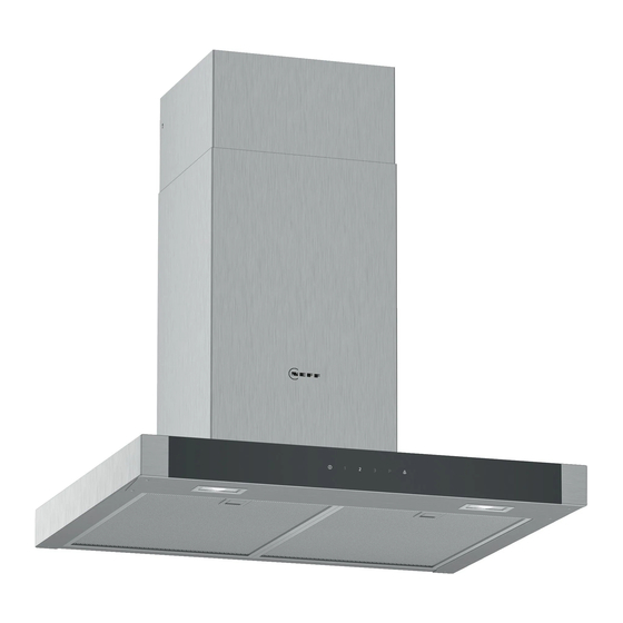 NEFF D64 Series User Manual And Installation Instructions