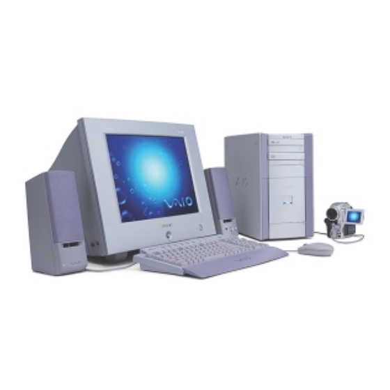 Sony VAIO PCV-RX550 Specifications