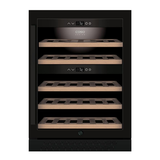 CASO DESIGN WineChef Pro 40 black Original Operating Manual
