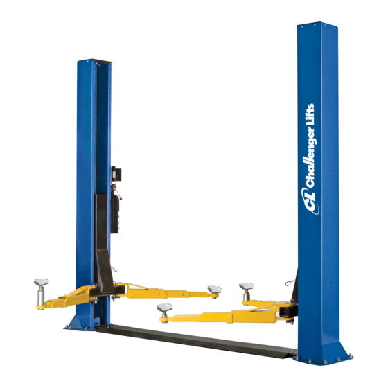 Challenger Lifts CLFP9 Installation, Operation & Maintenance Manual