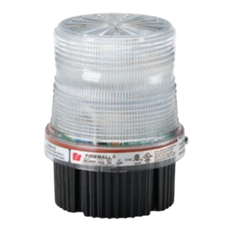 Federal Signal Corporation Fireball FB2LED-QC Installation And Maintenance Instructions