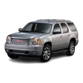 GMC 2012 Yukon Options Manual