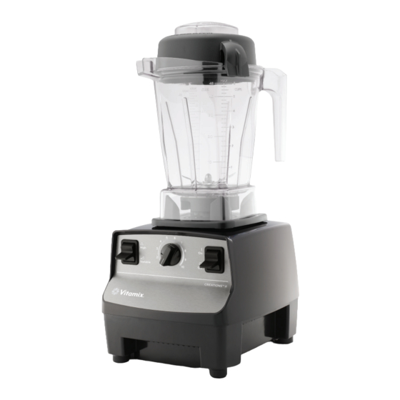Vitamix Creations II Owner's Manual