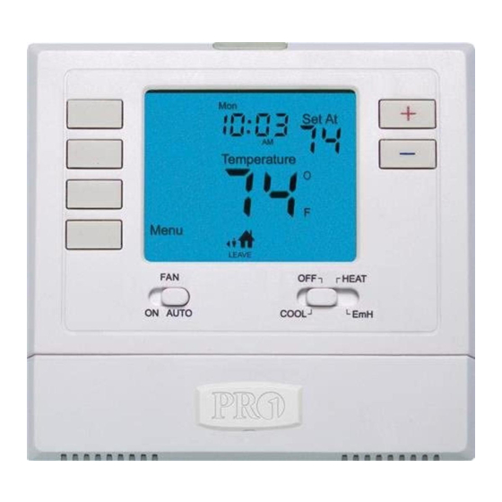 Pro1 IAQ T725 Installation Manual