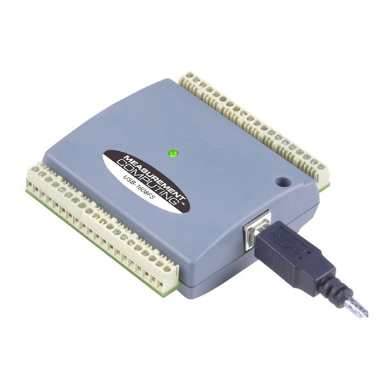 Measurement Computing usb1608fs User Manual