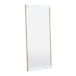 West Elm Marble + Brass Wall Mirror Mounting Instructions