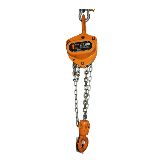 KITO M3 Series Operating Instructions Manual