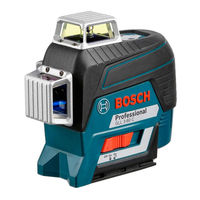 Bosch GLL Professional 3-80 CG Original Instructions Manual