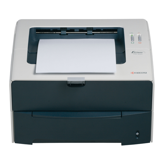Kyocera FS-820 Printer Operation Manual