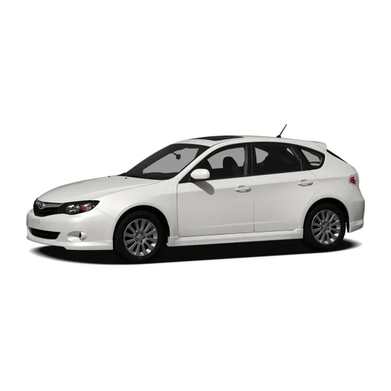 Subaru Impreza 2.5GT Specifications