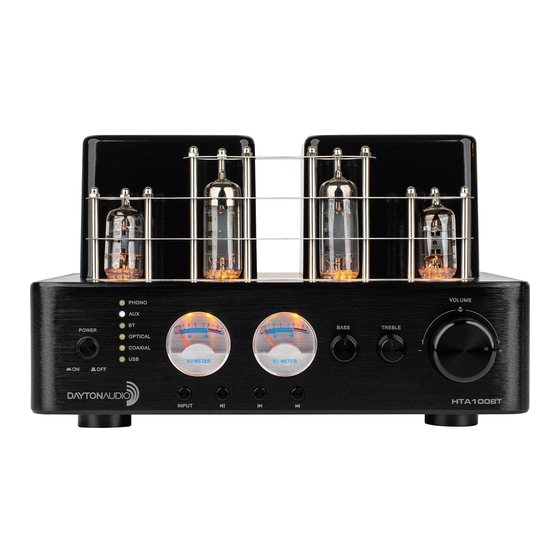 DaytonAudio HTA100BT User Manual