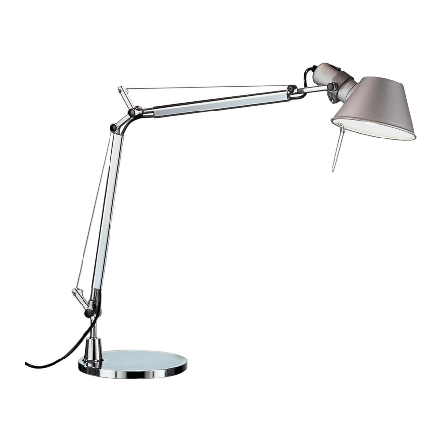 Artemide TOLOMEO, TOLOMEO MINI / VIDEO / BRACCIO LUNGO Manual