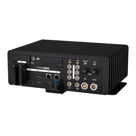 PhaseOne iX Controller MK 5 Installation And Operation Manual