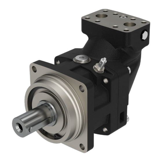 User Manuals: Parker F10 Series Hydraulic Pumps